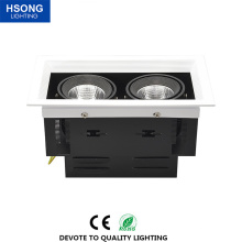 Éclairage Hsong - Lumière LED carrée de bonne qualité AR111 230V 10W 20W Downlight LED COB Spot Fights